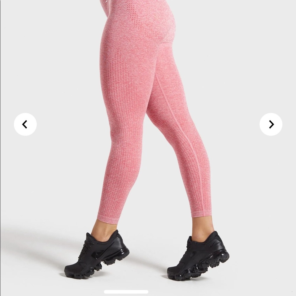 GYMSHARK Vital Seamless Leggings Pink Marl